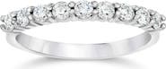 Bliss Diamond 1/2 Ct Lab Grown Diamond Stackable Anniversary Wedding Ring Gold