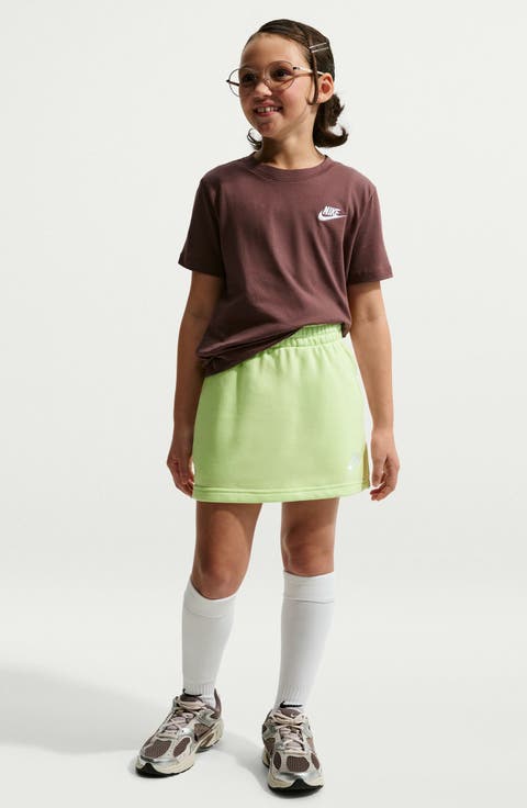 Kids' Sportswear Club Fleece Pull-On Skirt (Big Kid)