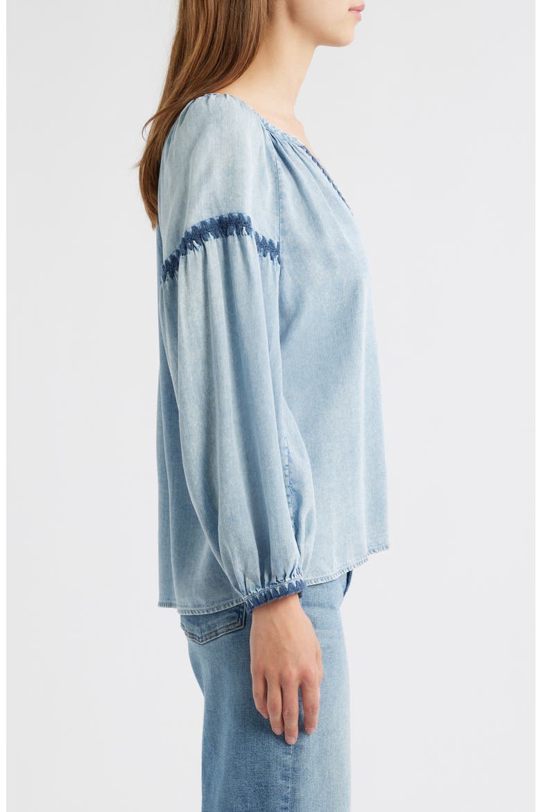 Toshi Chambray Shirt, Alternate, color, MEDIUM CLOUD WASH