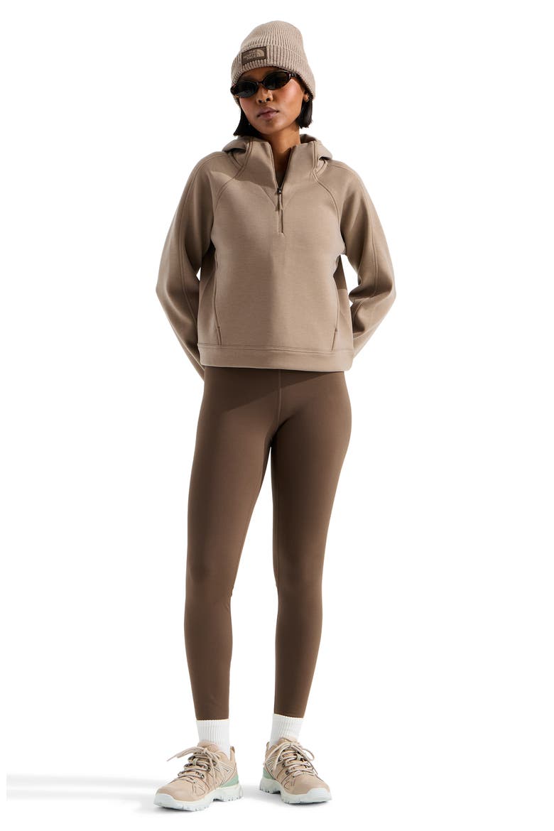Jaida FlashDry-XD Half Zip Hoodie, Alternate, color, GARNET