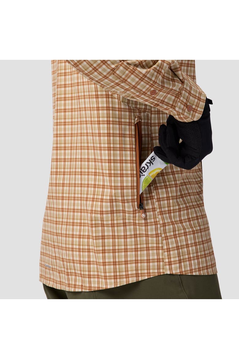 Men's Bga Slickrock Long-sleeve Button-up Jersey, Alternate, color, Starfish Dropout Plaid