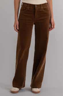 KUT from the Kloth Jean Mid Rise Wide Corduroy Pants