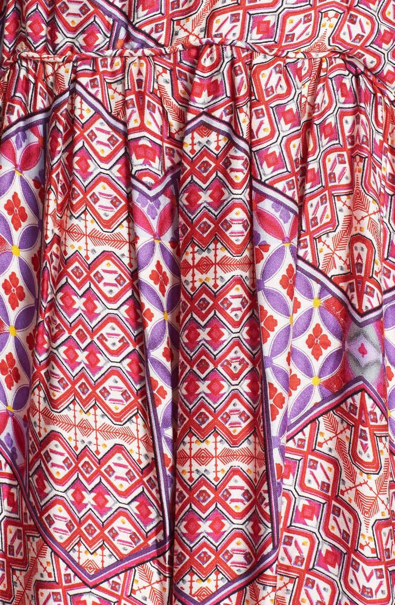 MINKPINK Tile Print Maxi Dress, Alternate, color,