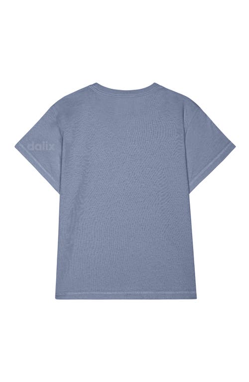Dalix Womens Lil Cherry Lightweight High Waisted Tee In Blue