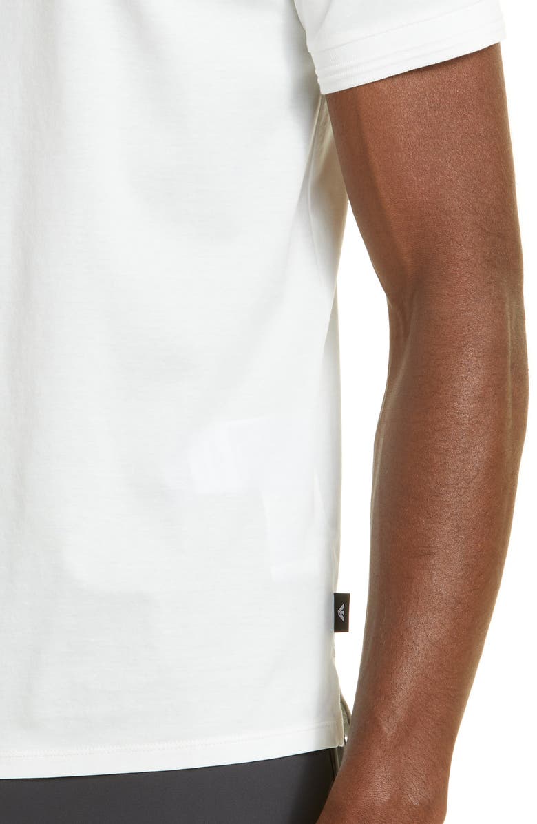 Emporio Armani Rib Collar Polo, Alternate, color,