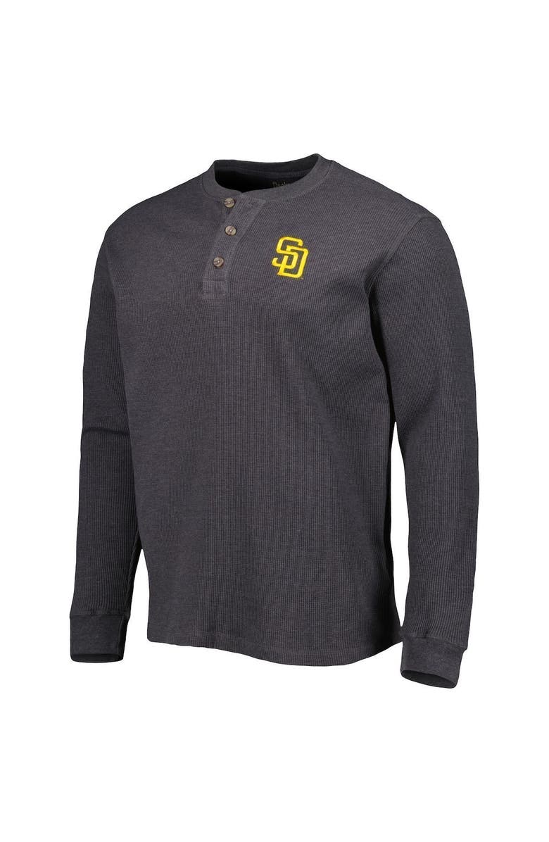 DUNBROOKE Men's Dunbrooke San Diego Padres Gray Maverick Long Sleeve T-Shirt, Alternate, color, Gray