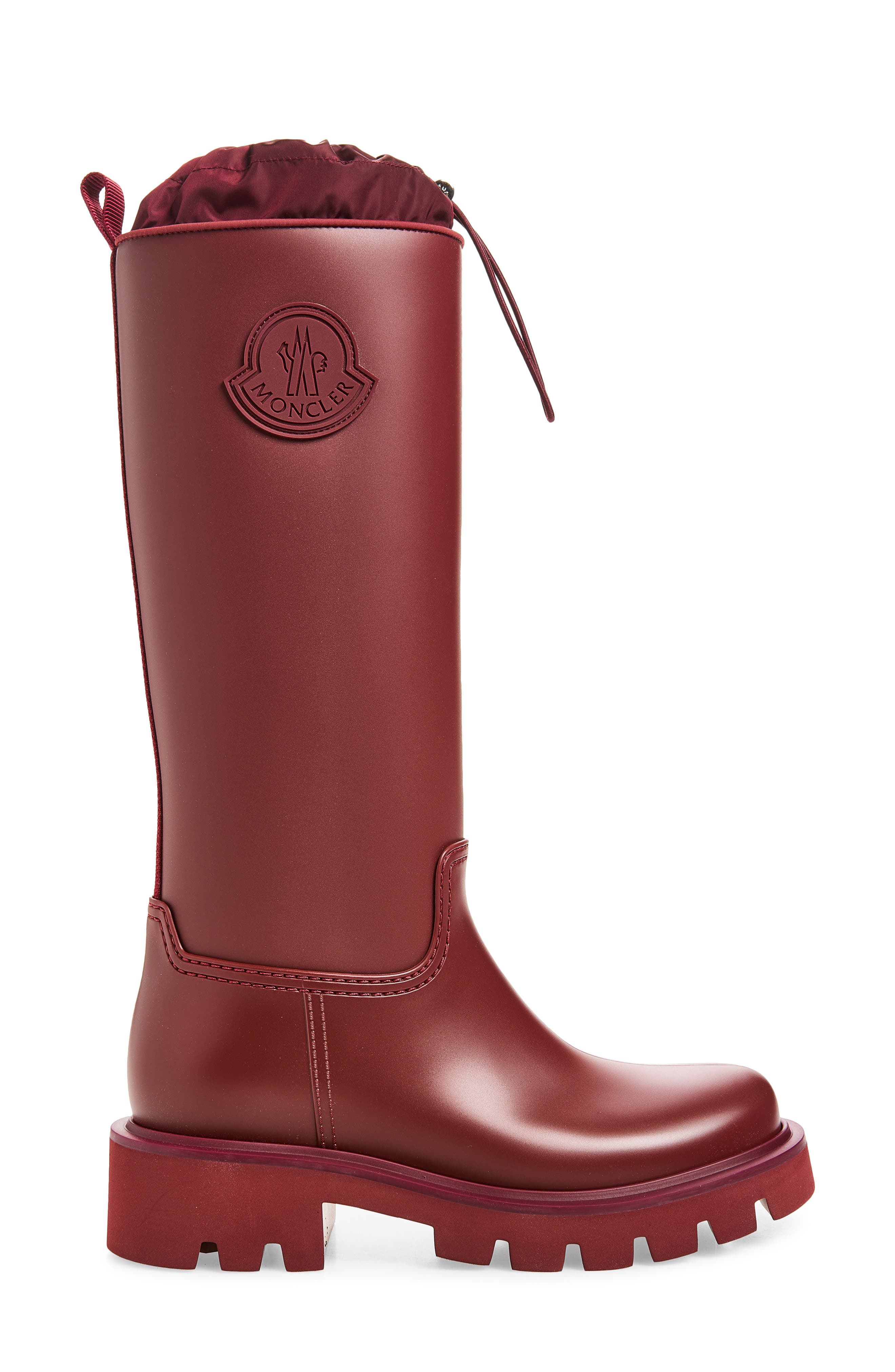 Kickstream Knee High Rain Boot, Alternate, color, BURNT RUSSET
