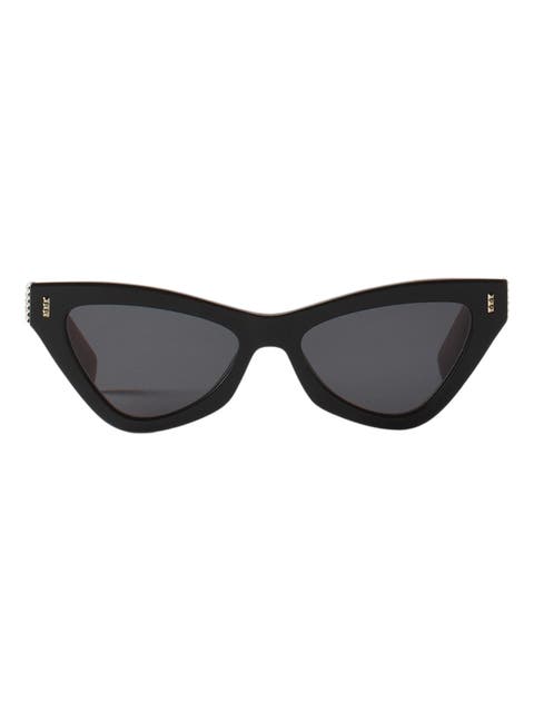 サングラス Lanvin Sunglasses LNV122SLB 740 Brown Cat Eye Lanvin Logo Sunglasses | Lanvin