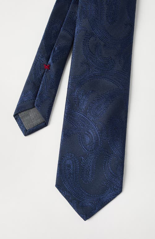 Brunello Cucinelli Silk Tie With Pattern