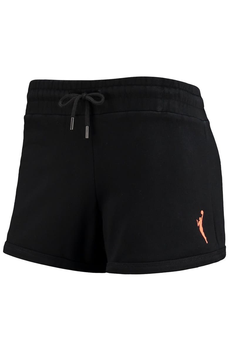 Ted Williams Card Company Women's Black WNBA Chill Shorts, Alternate, color, 
