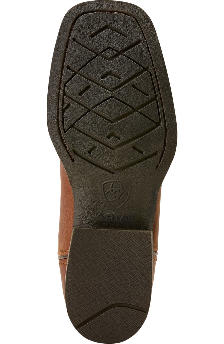 Ariat Kids' Freedom Rider Wide Square Toe Western Boot, Alternate, color, Hickory Smoke