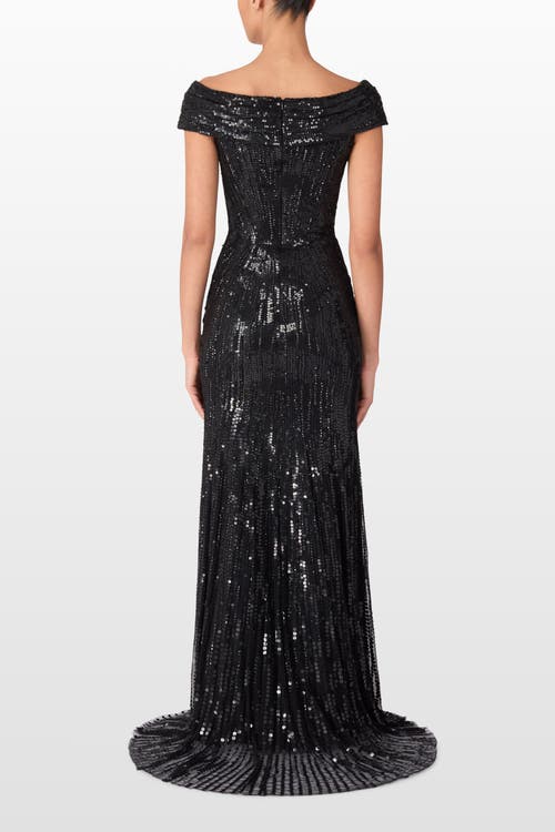 Jenny Packham Nile Dress In Black