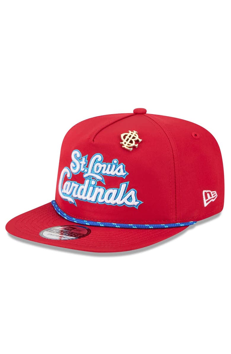 New Era Men's New Era Red St. Louis Cardinals 2025 Big League Chew Golfer Snapback Hat, Main, color, Red