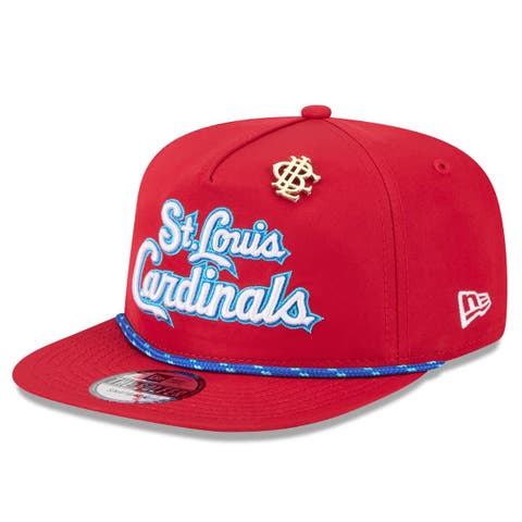 Men's New Era  Red St. Louis Cardinals 2025 Big League Chew Golfer Snapback Hat