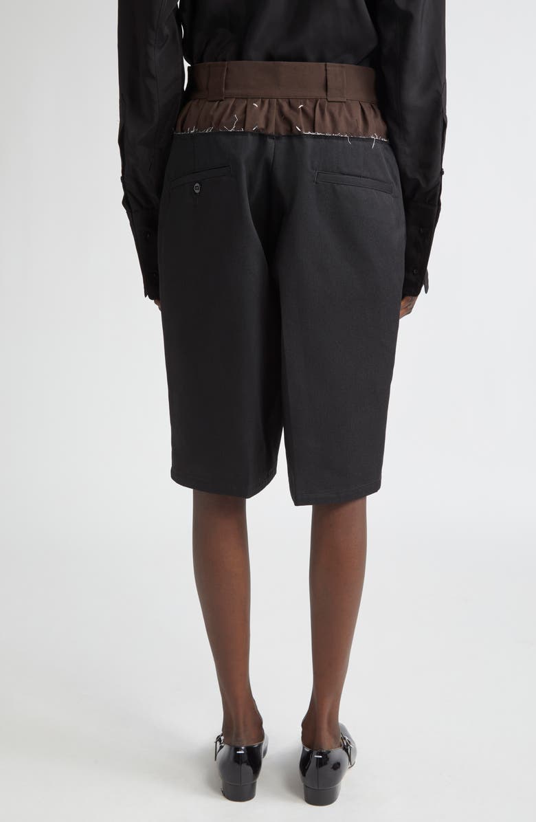 Maison Margiela Anonymity of the Lining Shorts, Alternate, color, Black