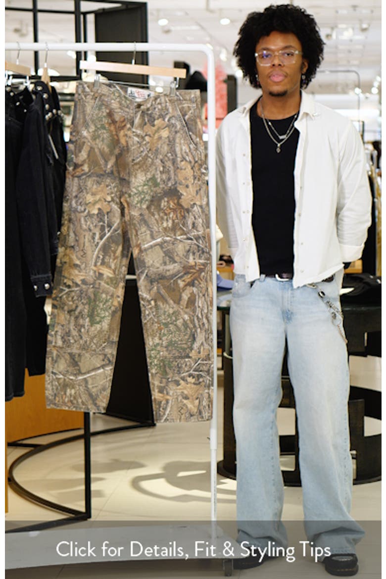 Camo Double Knee Pants (Men) | Nordstrom