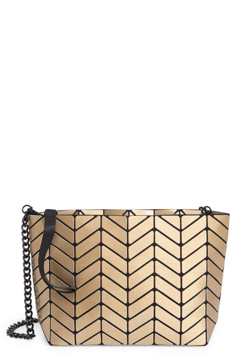 Chevron Convertible Clutch