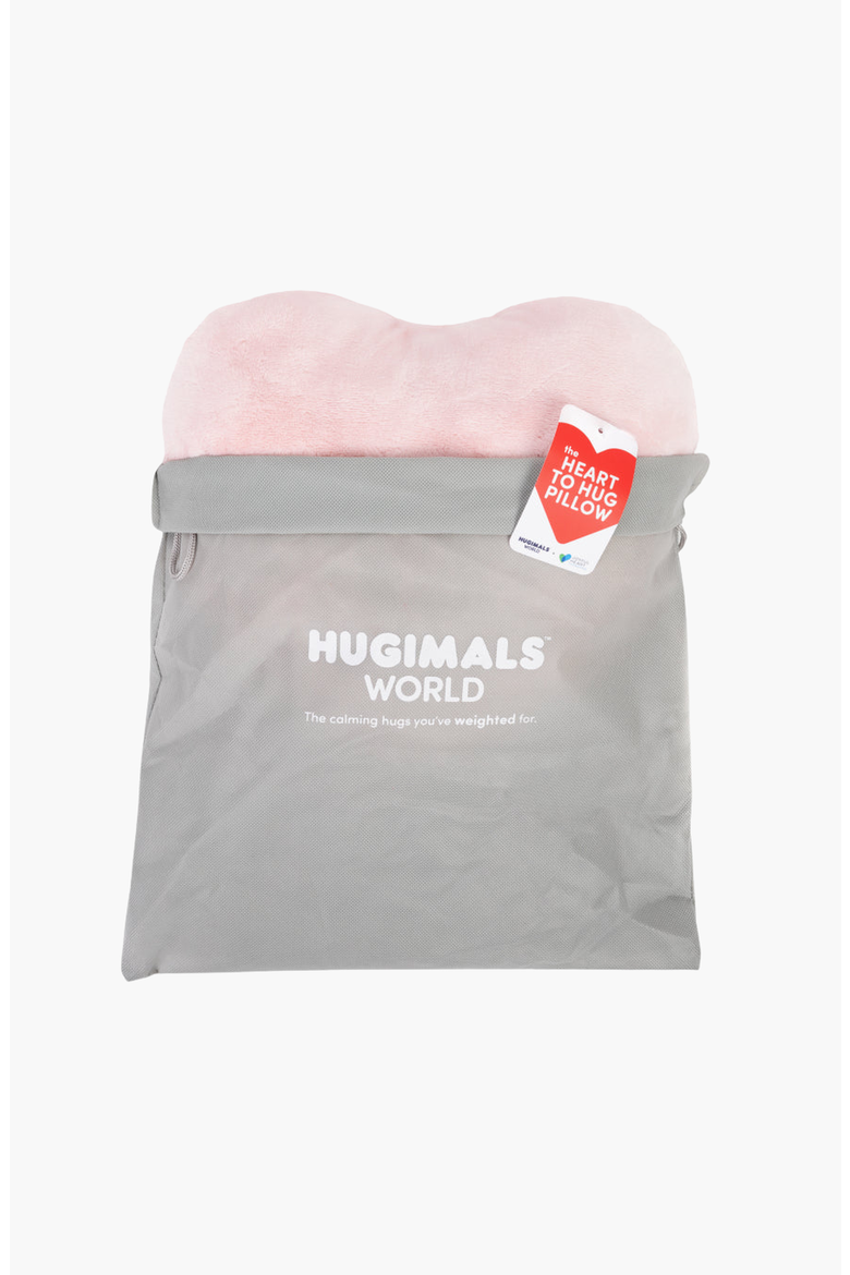Heart to Hug Pillow, Alternate, color, Peaceful Pink