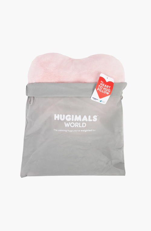Hugimals World Heart To Hug Pillow In Pink