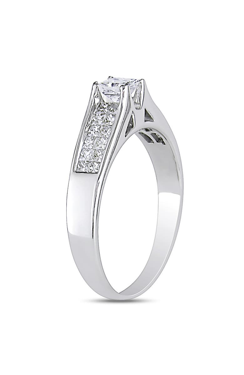 Julianna B. Diamond Solitaire Engagement Ring 18k, Alternate, color, 18K White Gold