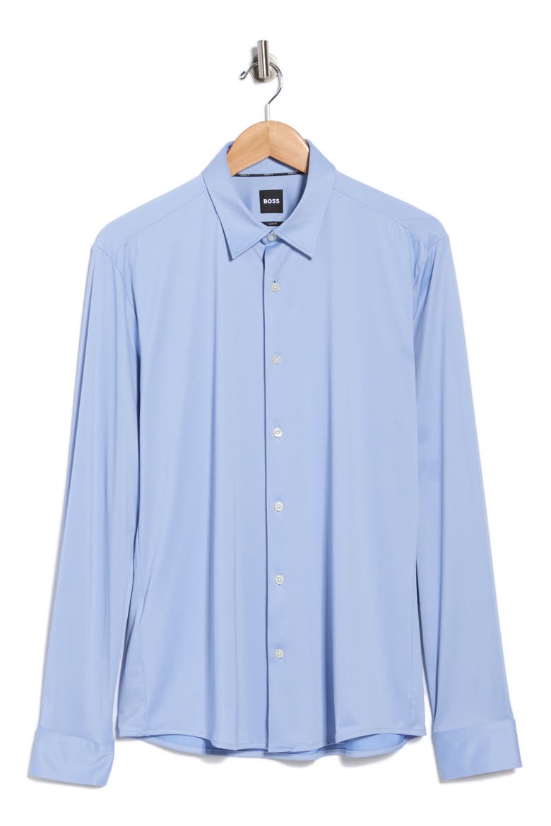 Slim Fit Roan Kent Button-Up Shirt, Alternate, color, LIGHT BLUE