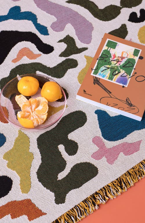 Slowdown Studio Mercer Woven Throw Blanket In Multi