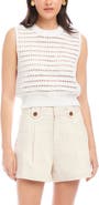 FIFTEEN TWENTY Tara Open Knit Vest