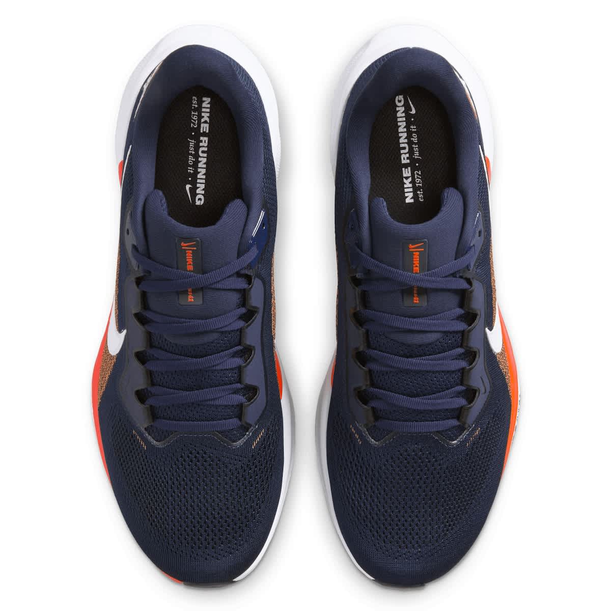 Nike Unisex Nike  Navy Denver Broncos Air Zoom Pegasus 41 Sneakers, Alternate, color, 