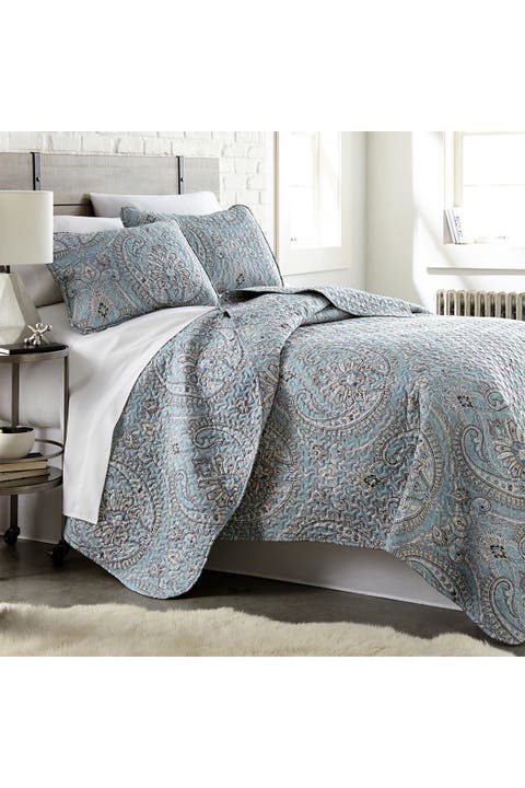 Pure Melody Reversible Quilt Set