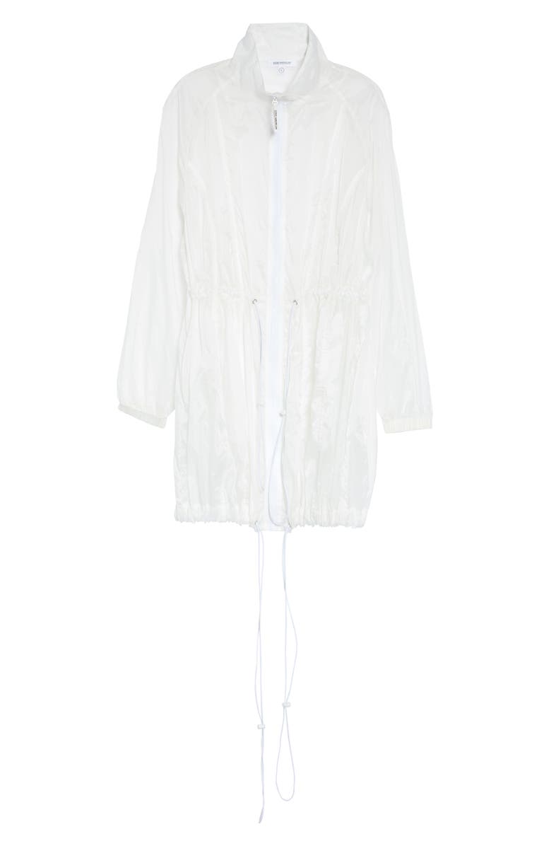 Good American Corset Seam Translucent Nylon Jacket, Alternate, color,