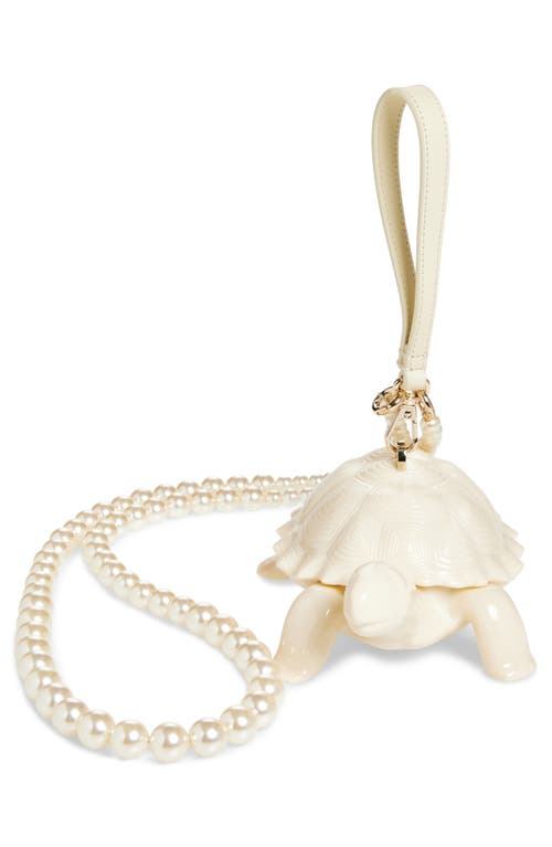 Simone Rocha Tortoise Crossbody Bag In White