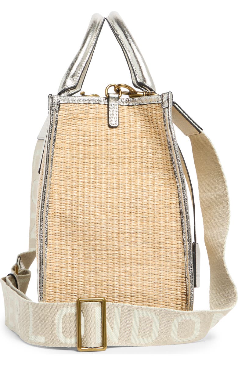 Kurt Geiger London Chiswick Top Handle Top Bag, Alternate, color, Silver Multi