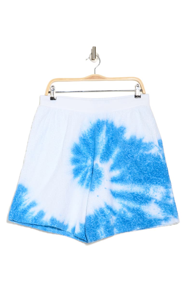 PURPLE BRAND Towel Terry Shorts, Alternate, color, Placid Blue