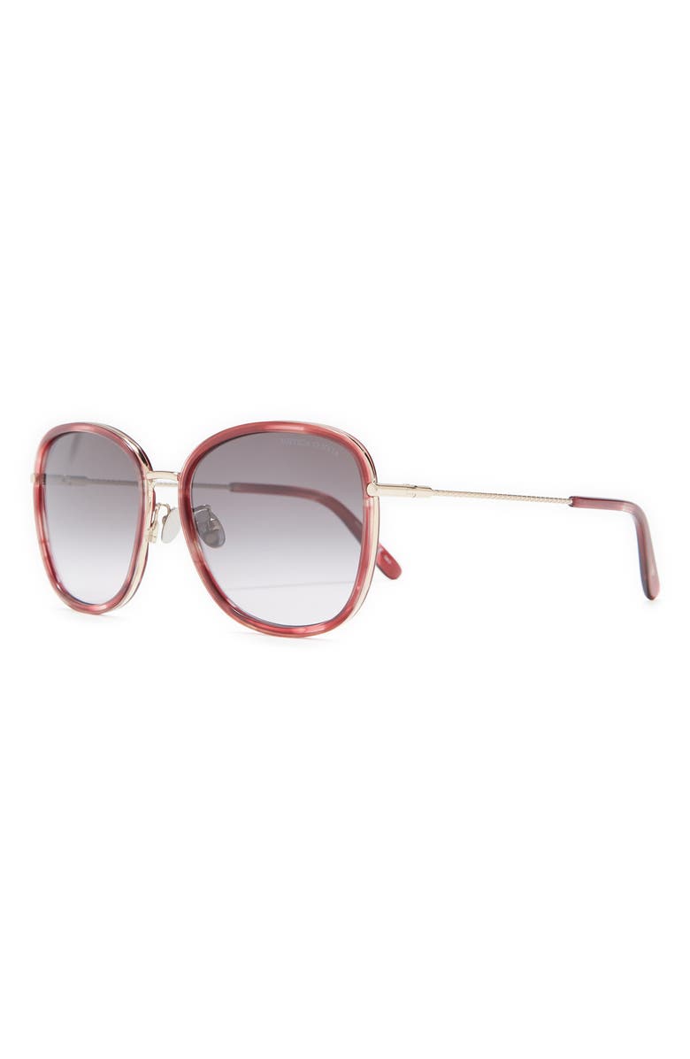 Bottega Veneta 59mm Square Sunglasses, Alternate, color,