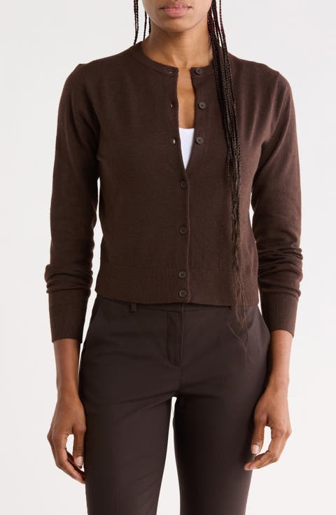 Crewneck Cardigan