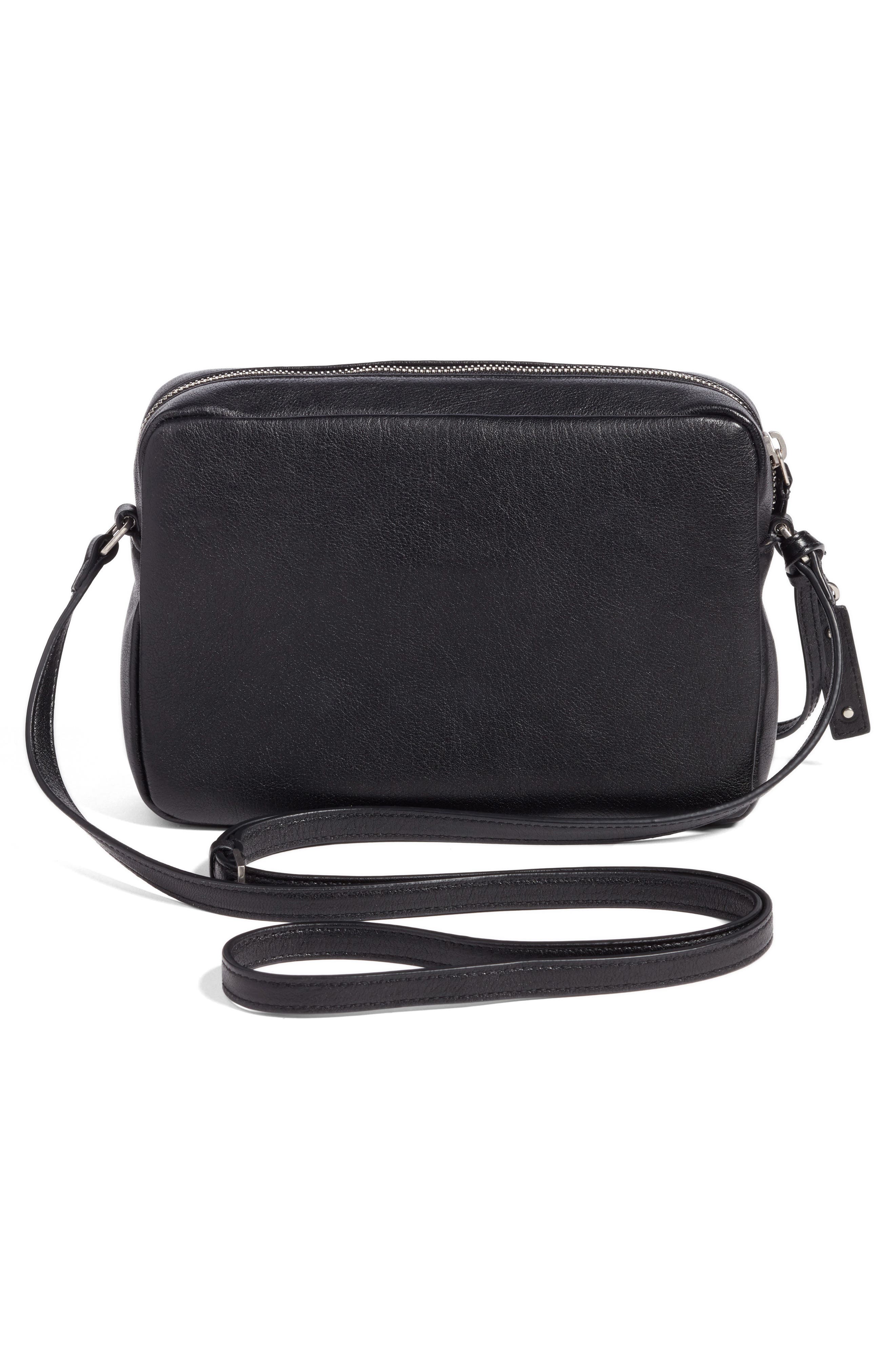 Saint Laurent Small Mono Leather Camera Bag, Alternate, color, 