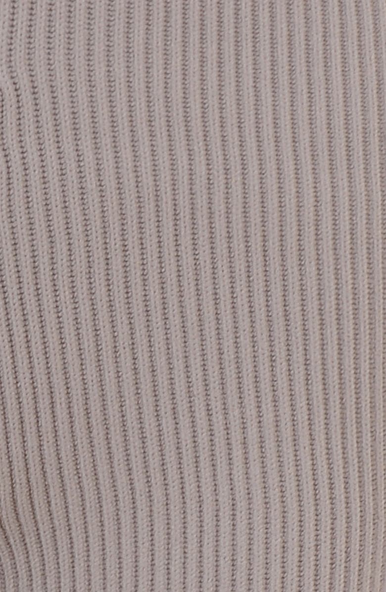 HOUSE OF CB Mitzi Rib Leggings, Alternate, color, Taupe