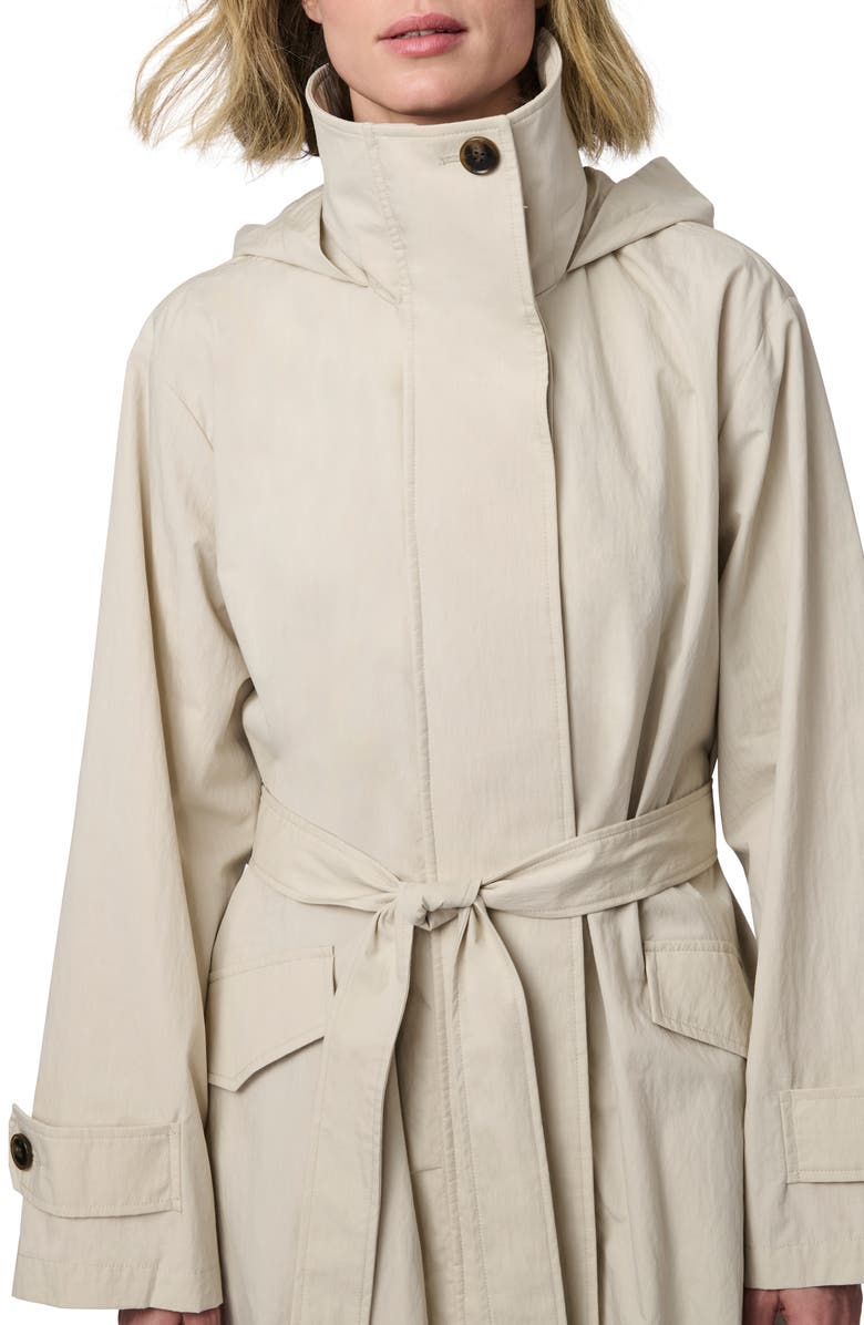 Bernardo Recyled Cotton Blend Trench Coat, Alternate, color,