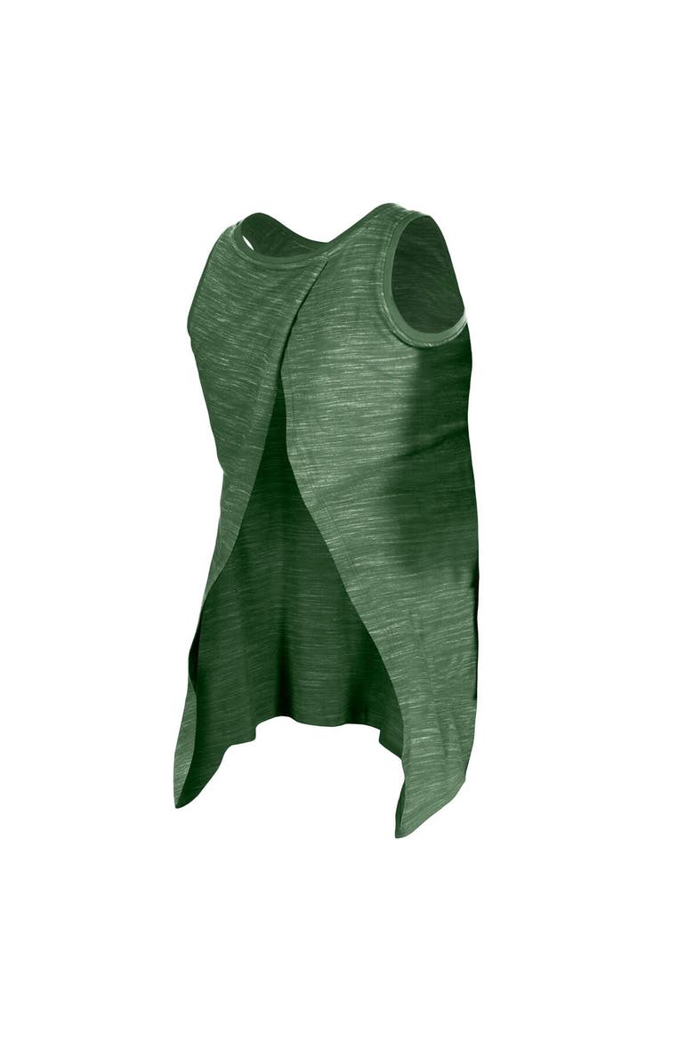 Women's New Era  Green New York Jets  Space Dye Active Tank Top, Alternate, color, Green