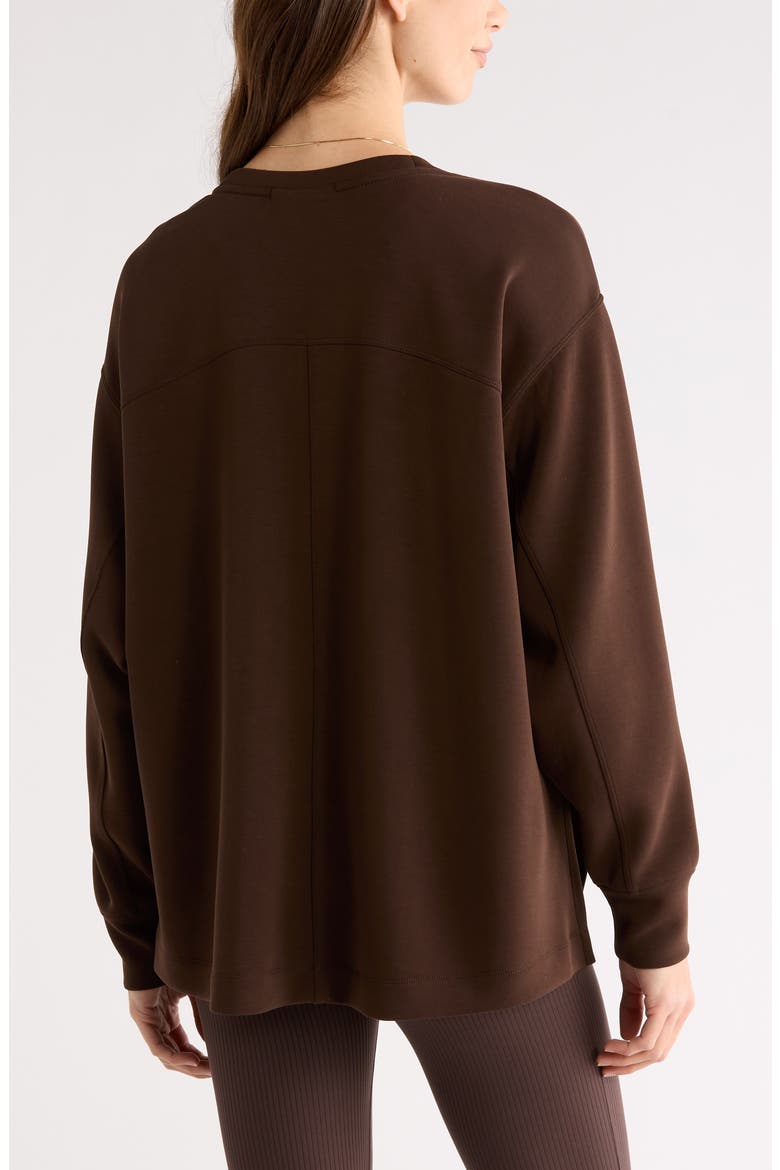 Soft Luxe Tunic, Alternate, color, BROWN MOLE