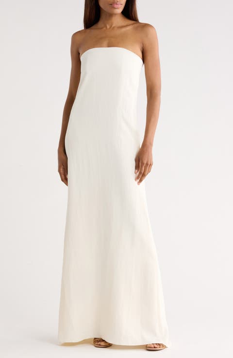 Carolyns Strapless Gown