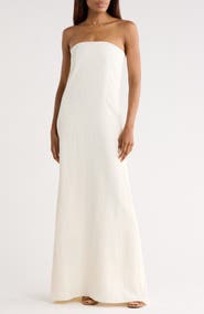 TWP Carolyns Strapless Gown