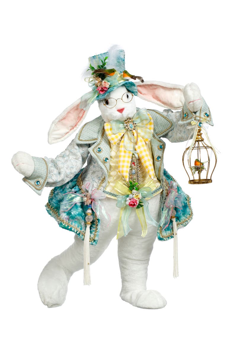 Mark Roberts Spring Time Rabbit, Main, color, Light Blue