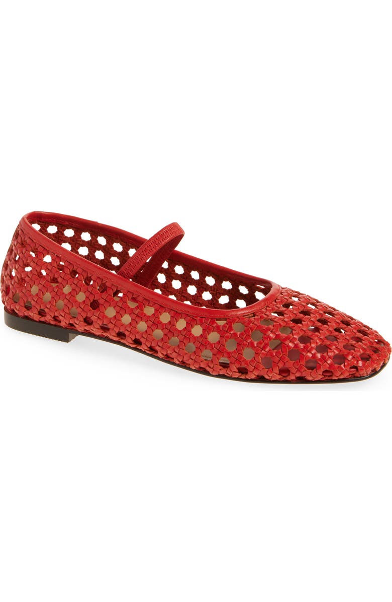 Madewell The Greta Open-Weave Ballet Flat, Main, color, Southwestern Clay