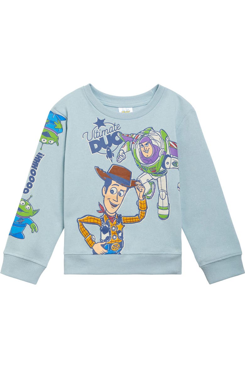 Pixar Fleece 2-Piece Sweatshirt and Pants Set, Alternate, color, Woody Buzz Blue