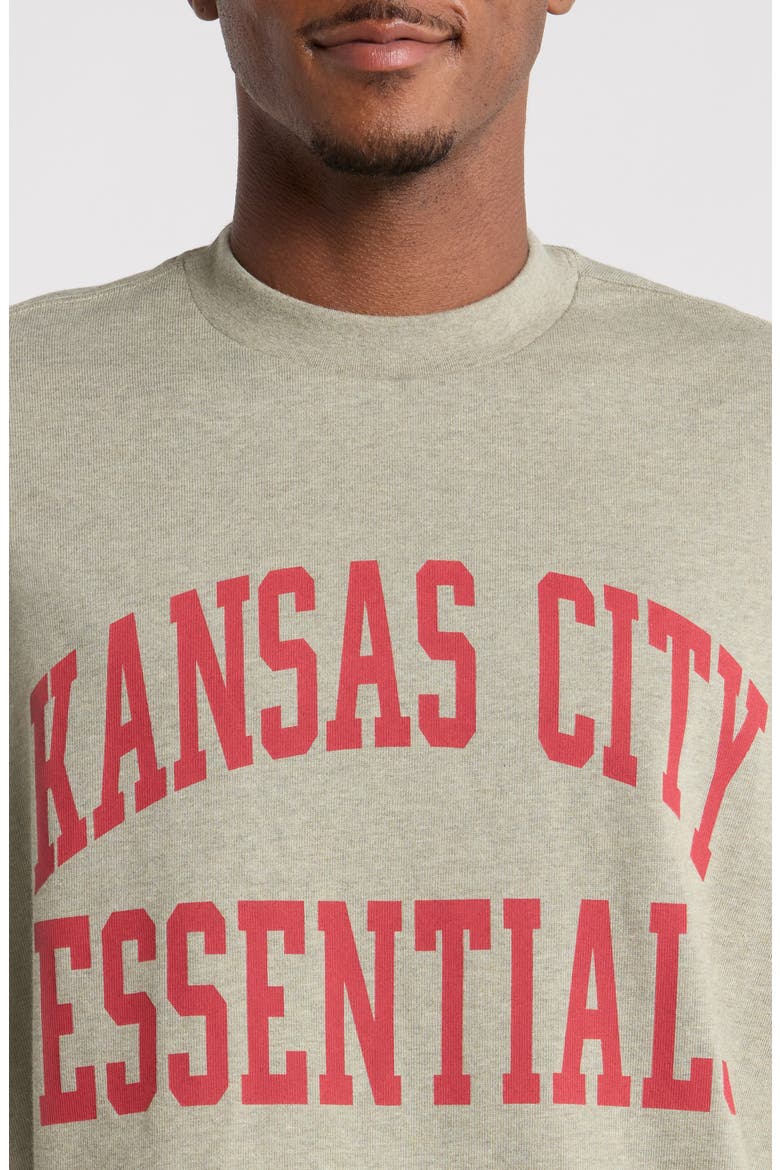 x NFL Kansas City Chiefs Merch T-, Alternate, color, SEAL HEATHER
