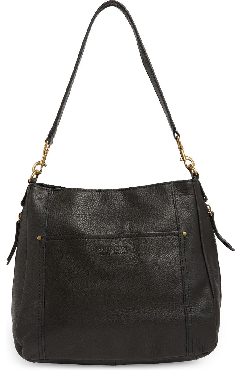 AMERICAN LEATHER CO. Austin Shoulder Bag, Main, color,