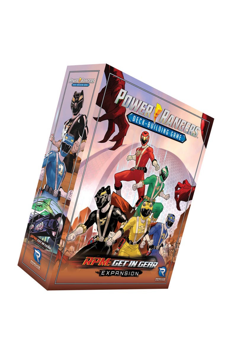Renegade Games Studio Power Rangers Deckbuilding Game, Expansion Ages 14+, Alternate, color, Multicolored