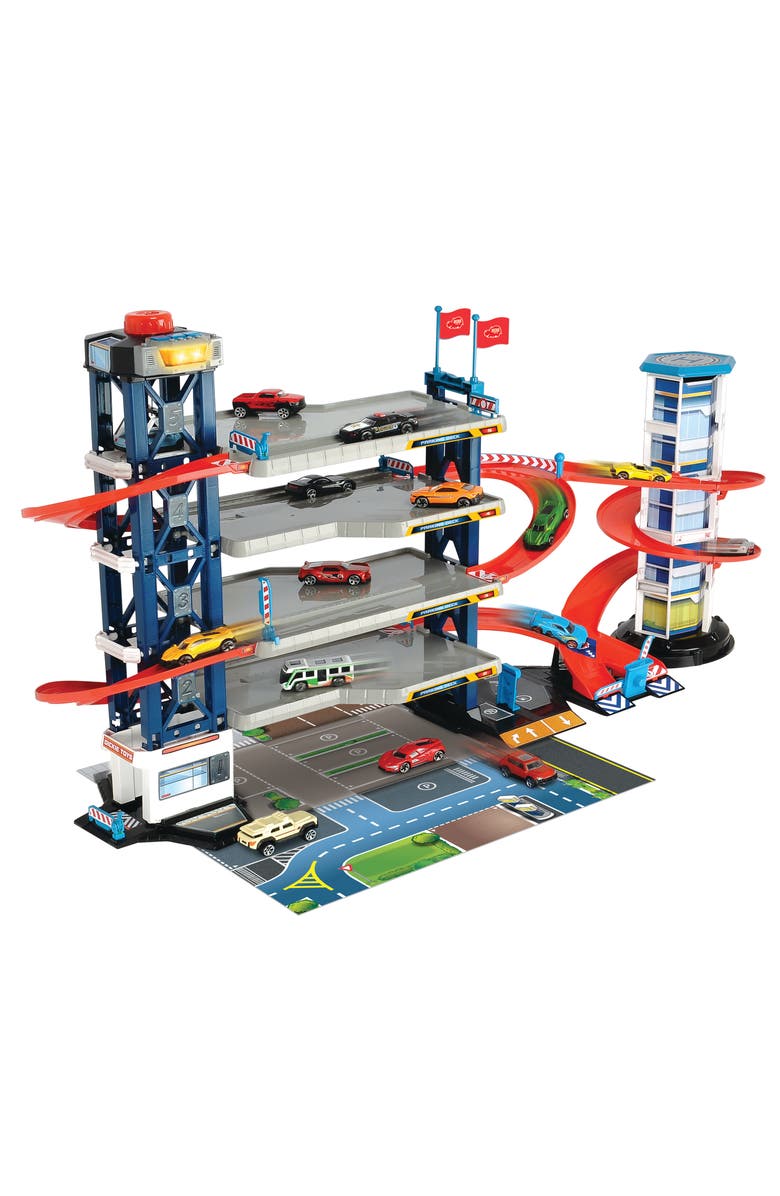 Dickie Toys HK Ltd Parking Garage Playset, Main, color, Multicolored