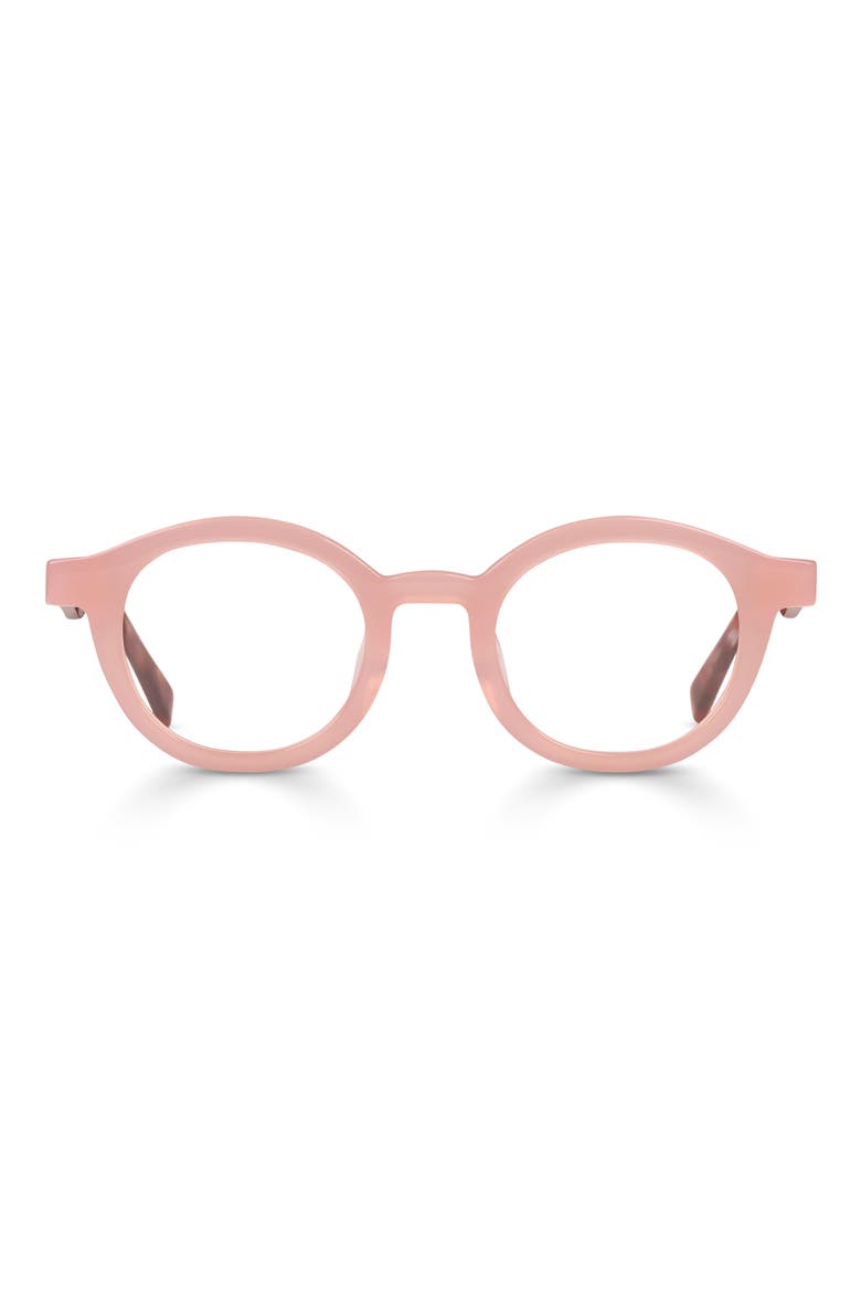 TV Party 44mm Round Reading Glasses, Main, color, PIMROSE PINK PINK